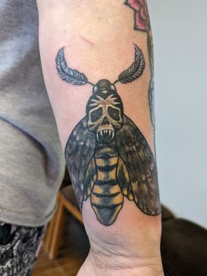 Custom death head moth