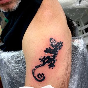 Gecko tattoo 