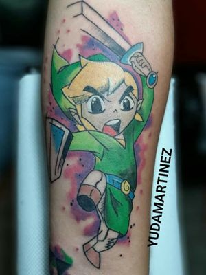 Tattoo Link (Zelda) Estilo Geek