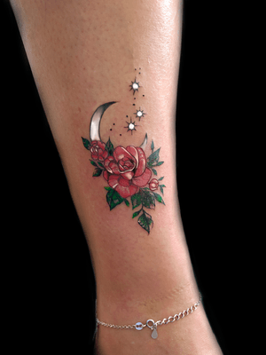 Rosa, un tatuaje muy femenino