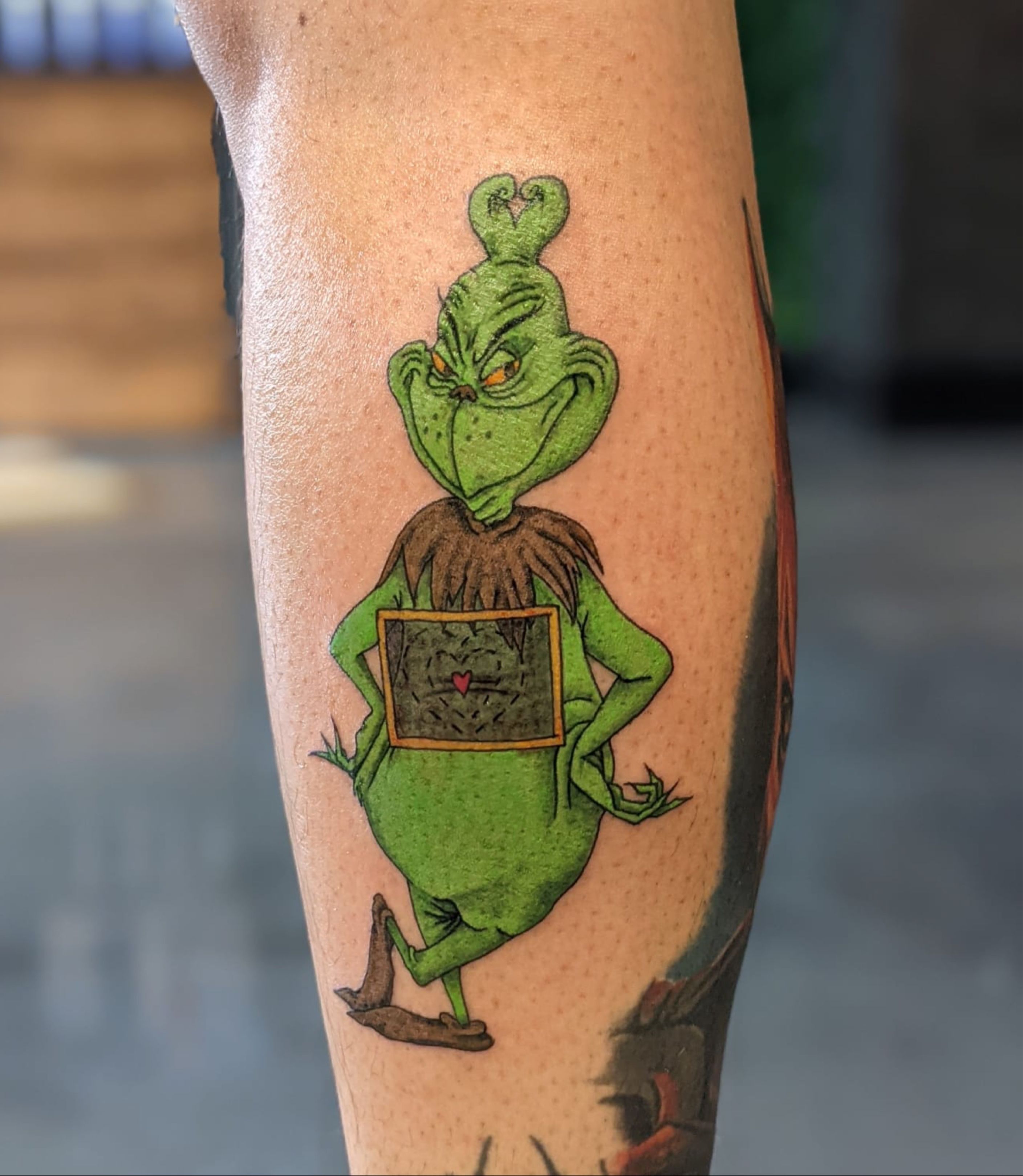 The Grinch Tattoos  Tattoofilter