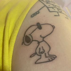 Also got Snoopy on my upper left arm. 