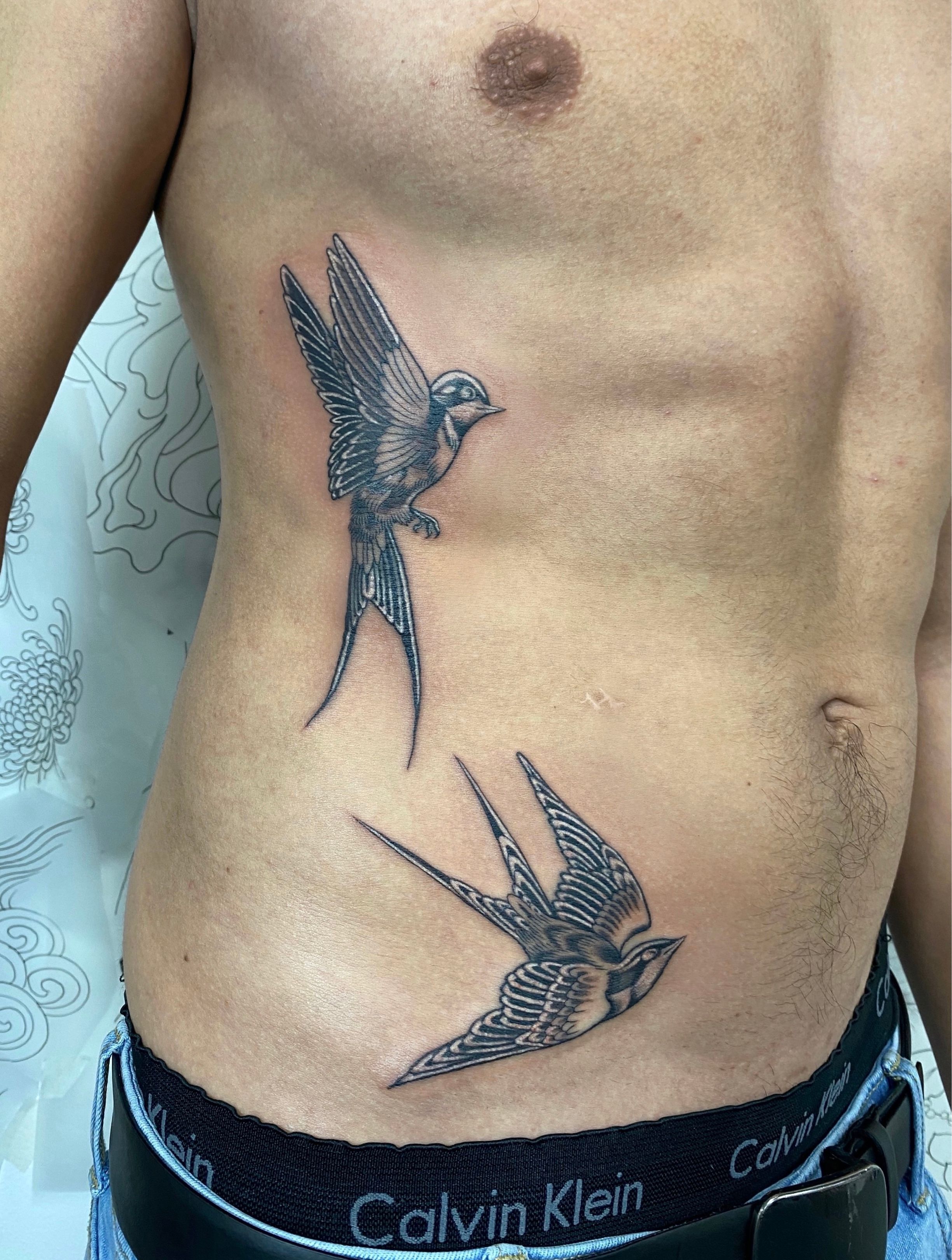 sparrows tattoo men