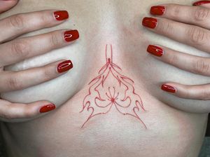 · tattoo design / red heart