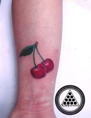 cherries tattoo 