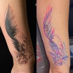 Freehand coverup tattoo by our resident @cat_vaska116 🪶 For similar projects contact us: 👉🏻@southgatetattoo • • • #feathertattoo #feather #coveruptattoo #londontattooartist #sg #southgatetattoo #tattoos #realistictattoos #oldschooltattoos #customdesigns #londontattoostudio #london #northlondon #realism #londontattoo #SGTattoo #blackwork #Enfield #northlondontattoo #customtattoo #ink #darktattoo #traditionaltattoo #southgate 