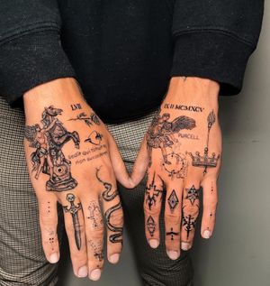 Hands I did couple weeks ago! 