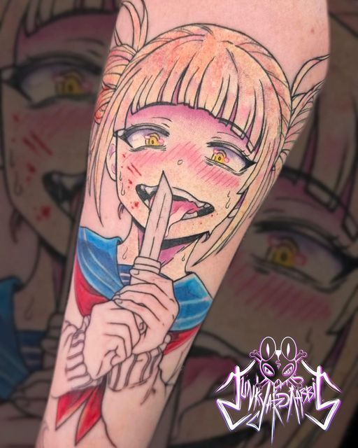 Midnight Mary  5 0F Sale  on Twitter Also heres my new tattoo of Himiko  Toga done by the wonderful Sam Martinez at Needle Freaks His IG  httpstco9mMXZVlQFc    