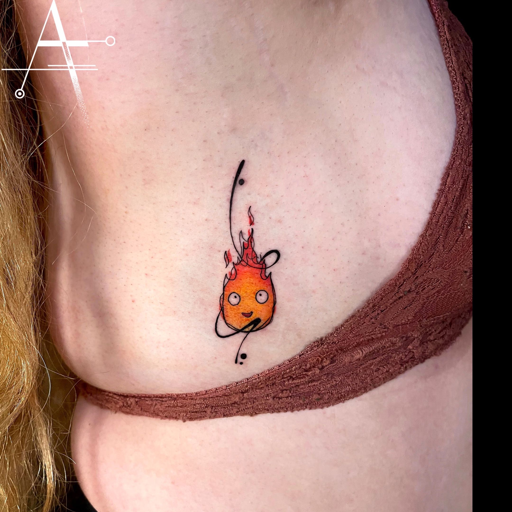 101 Best Calcifer Tattoo Ideas Youll Have To See To Believe  Outsons