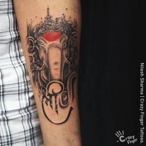 lord ganesha tattoo