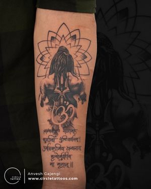 Shiva Tattoo by Anvesh Gajengi at Circle Tattoo