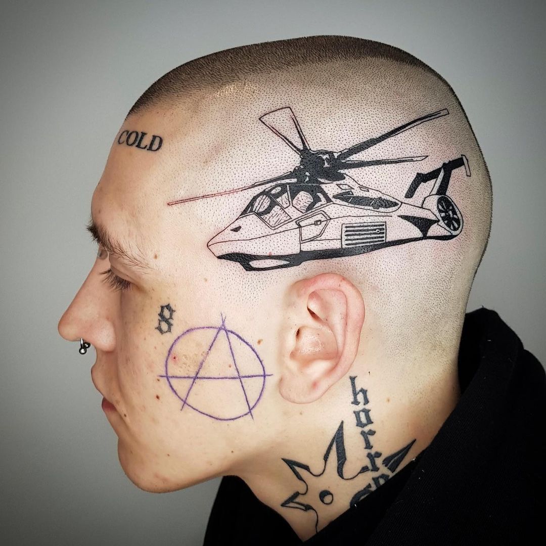 Helicopter Tattoos  Tattoos Army tattoos Cover tattoo
