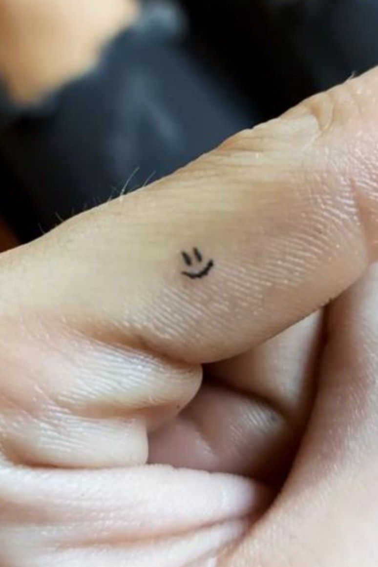 Smiley face Tattoo | Face tattoos, Smiley face tattoo, Smile face tattoo