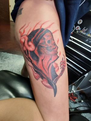 Reaper tattoo. Final 