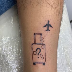 Travelers tattoo #ignoranttattoo #finelinetattoo #travelerstattoo #claudiatattoo 