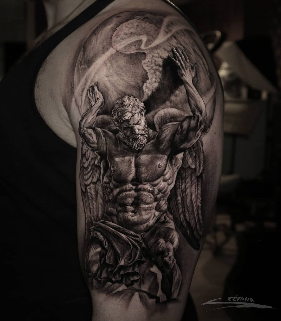 Atlas Arm Tattoo | TikTok