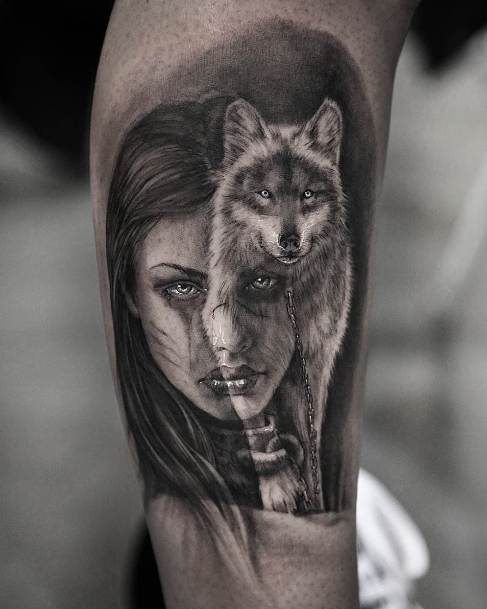 Wolf Tattoos for Women: 115 Designs and Ideas