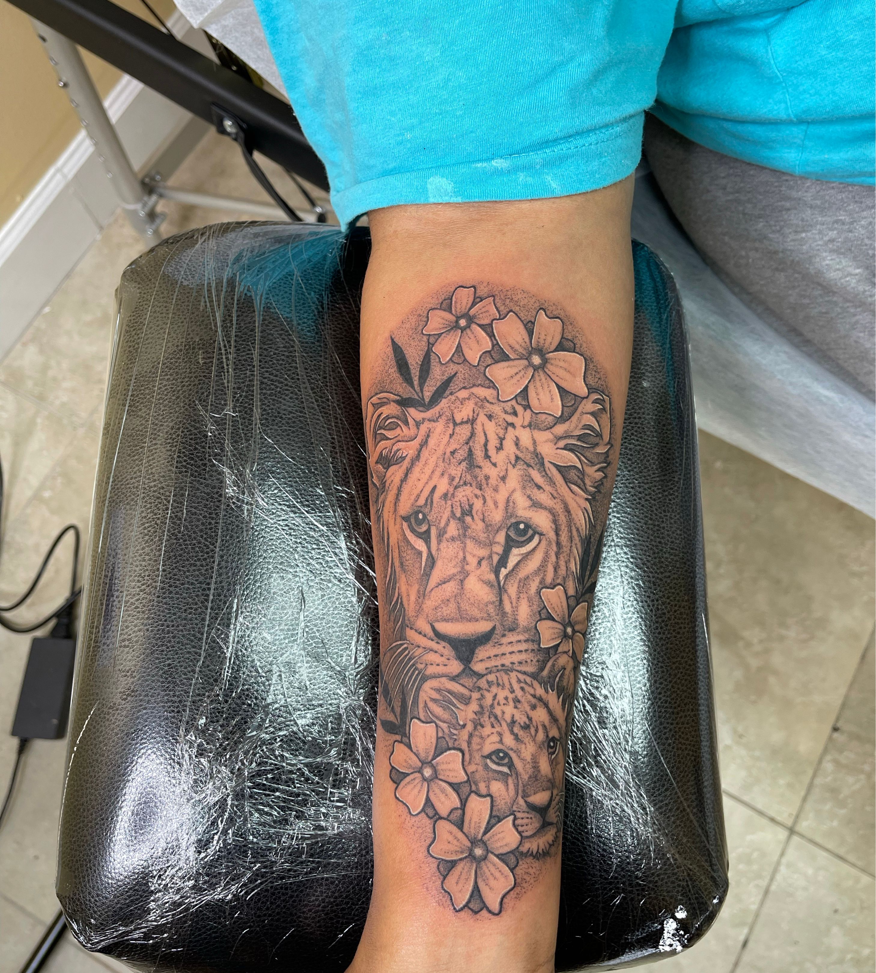 What Does Lion and Cub Tattoo Mean  Represent Symbolism