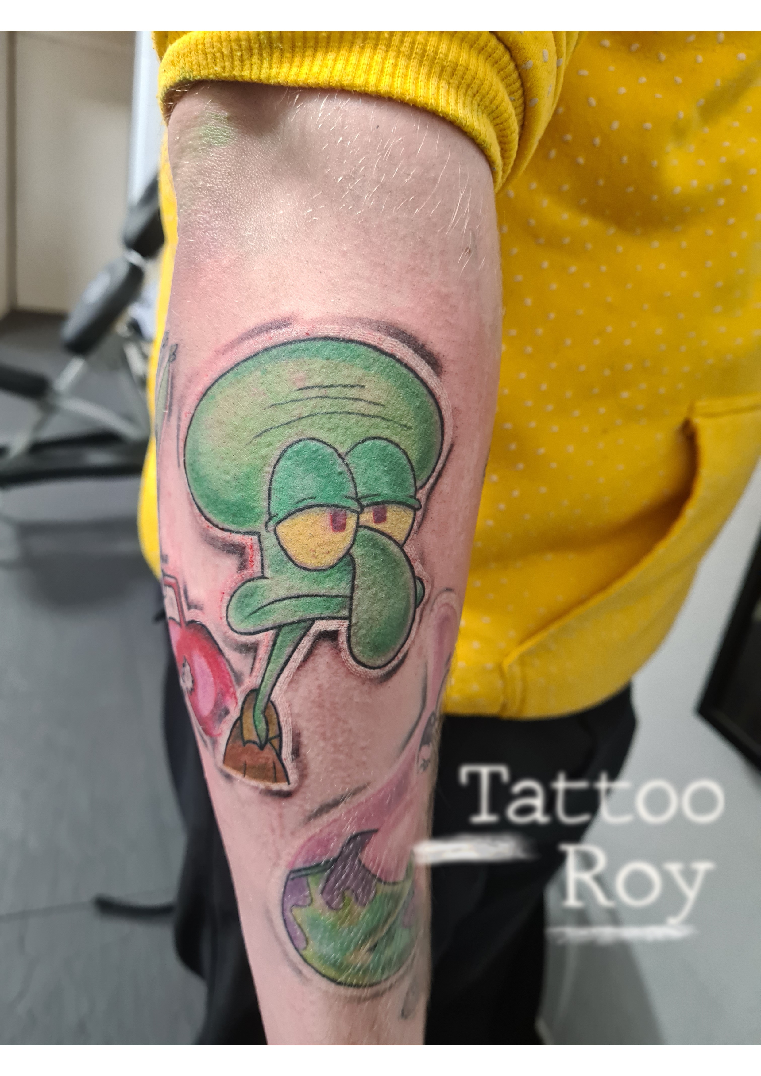 Details more than 62 handsome squidward tattoo super hot  ineteachers