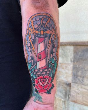 Lighthouse tattoo 