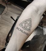 Celtic Knot and Roman Numerals