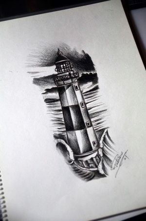 #lighthousetattoo #faroltattoo #farol #lighthouse #thiagopadovani