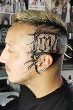 Cool head tattoo yesterday really enjoy tattooing heads. 
