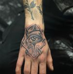 Chicano eye tattoo