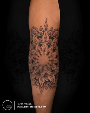 Mandala Tattoo done by Parth Vasani at Circle Tattoo