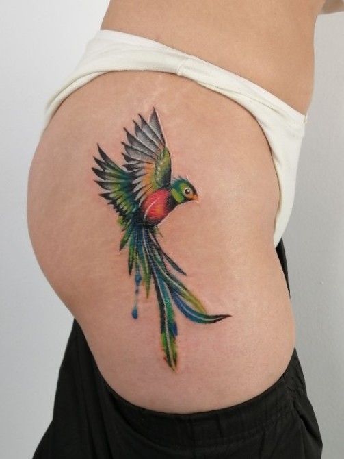 Top 83 Best Quetzal Tattoo Ideas  2021 Inspiration Guide  Quetzal tattoo  Colored tattoo design Aztec tattoo designs