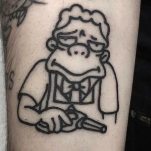 Ralph Wiggum Unitard by Timo at Shockers, Balingen, GER : r/tattoos