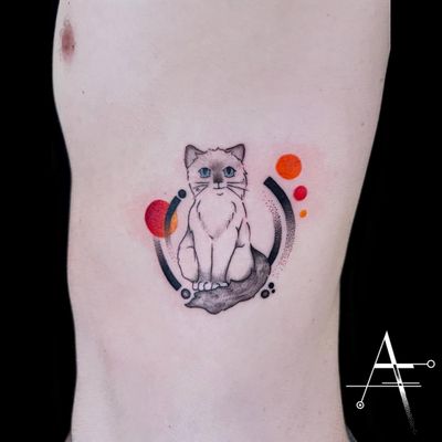 🐈‍⬛ 🐈 . For custom designs and booking; alperfiratli@gmail.com . . . . . #geometrictattoo #cattattoo #colortattoo #tattoo #tattooartist #tattooidea #cattattoos #coupletattoo #customtattoo #tattooist #coupletattoos #linework #surreal #surrealism #abstracttattoo #cutetattoo #cat #catsofinstagram #cutetattoos #catlife #catlover #catloversclub #pettattoo #matchingtattoos #surrealart #matchingtattoo #tattoosforgirls #tattoosforwomen #catstagram