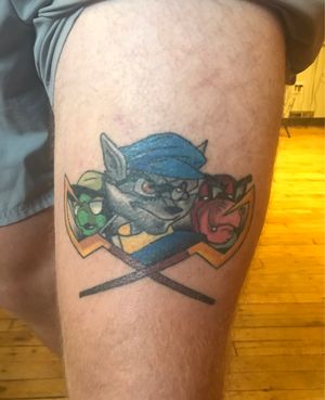 Healed Sly Cooper piece. 