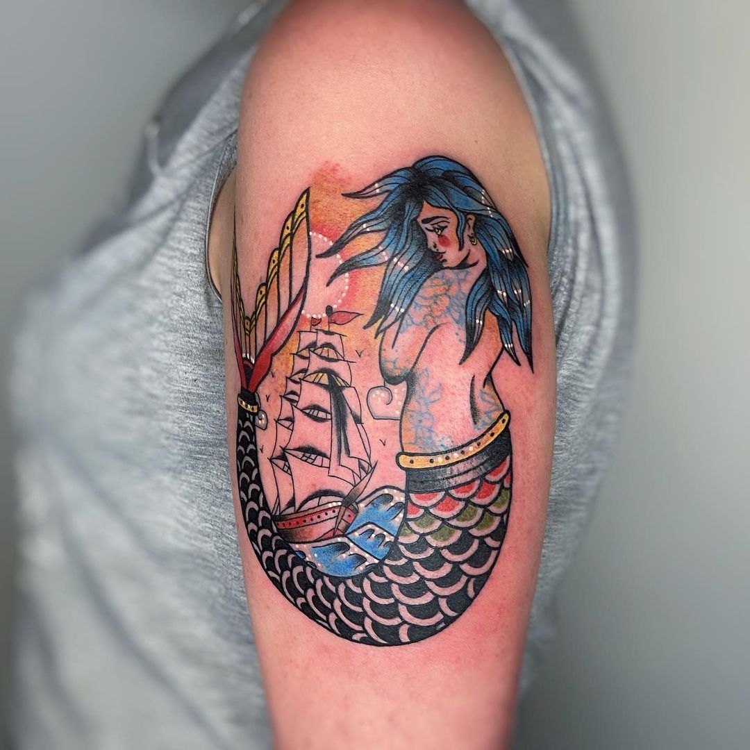 Explore the 7 Best mermaid Tattoo Ideas (March 2019) • Tattoodo