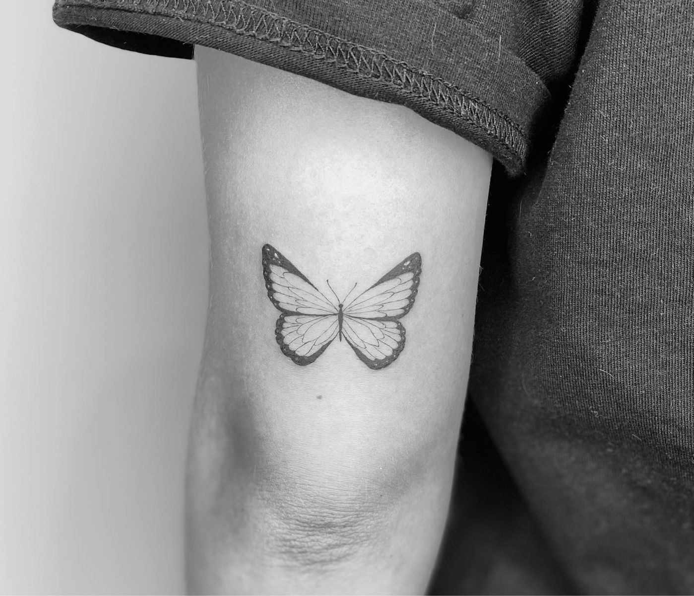 Tattoo uploaded by Mr J Fineline • Butterfly 🦋 • Tattoodo