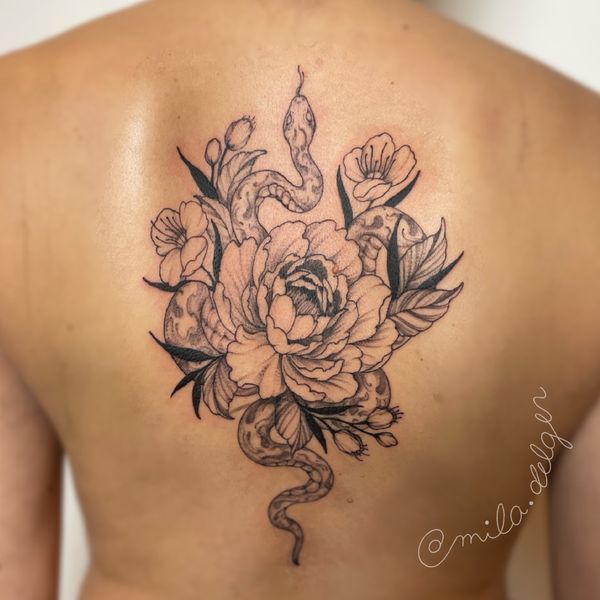 Tattoo from Mila Delger 