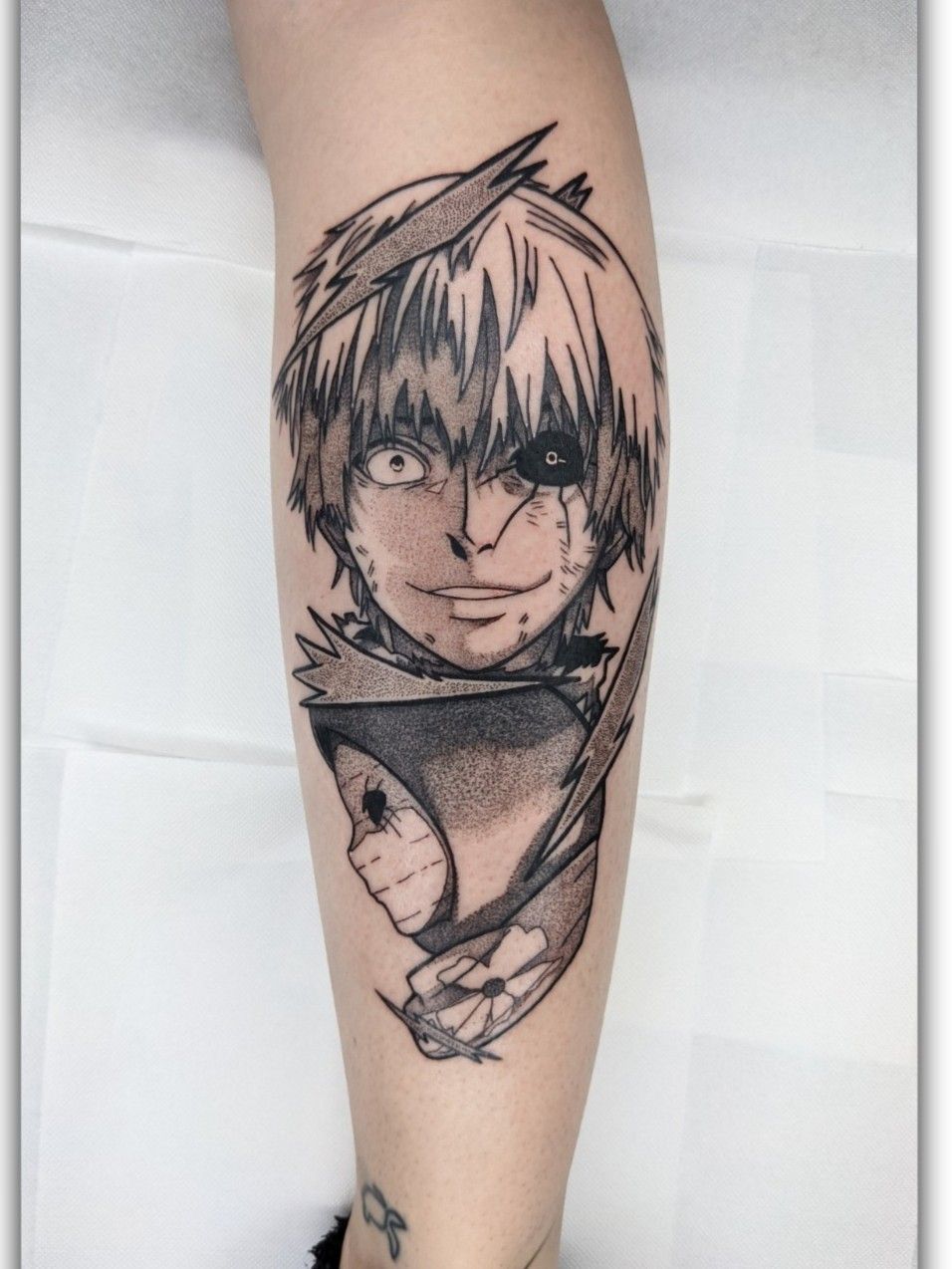 Temporory Tattoo Tokyo Ghoul Uta Arm Chest Neck Hand Finger Cosplay Prop   AliExpress