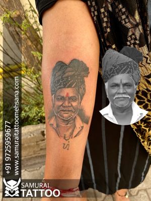 Portrait tattoo |face tattoo |tattoo for mom dad |mom dad tattoo design |portrait tattoo Ideas