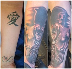 Tattoo by Divine Art Trap Ink