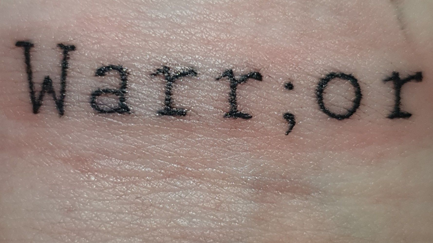 What This OneWord Tattoo Means to the Mental Health Community