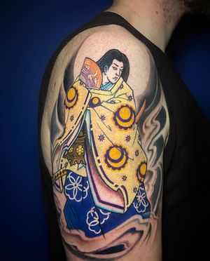 Depicting Tsukuyomi 🌝, the 2nd chapter of a big project about Japanese mythology. #customtattoo #tattoo #sleevetattoo #tsukuyomi #ukiyoetattoo #artwork #tattoodesign #tattooideas #spain #berlin #tattooer #berlintattooers #tattooberlin #tattoomalaga #berlintattoo #koreantattoo #tattooed #inked #asiantattoo #japanesemythology #colortattoo #blackworkers #tattooworkers #blackouttattoo #tattoodo @tattoodo #taot #tttism #thinkbeforeuink #japanesestyletattoo #inprogress