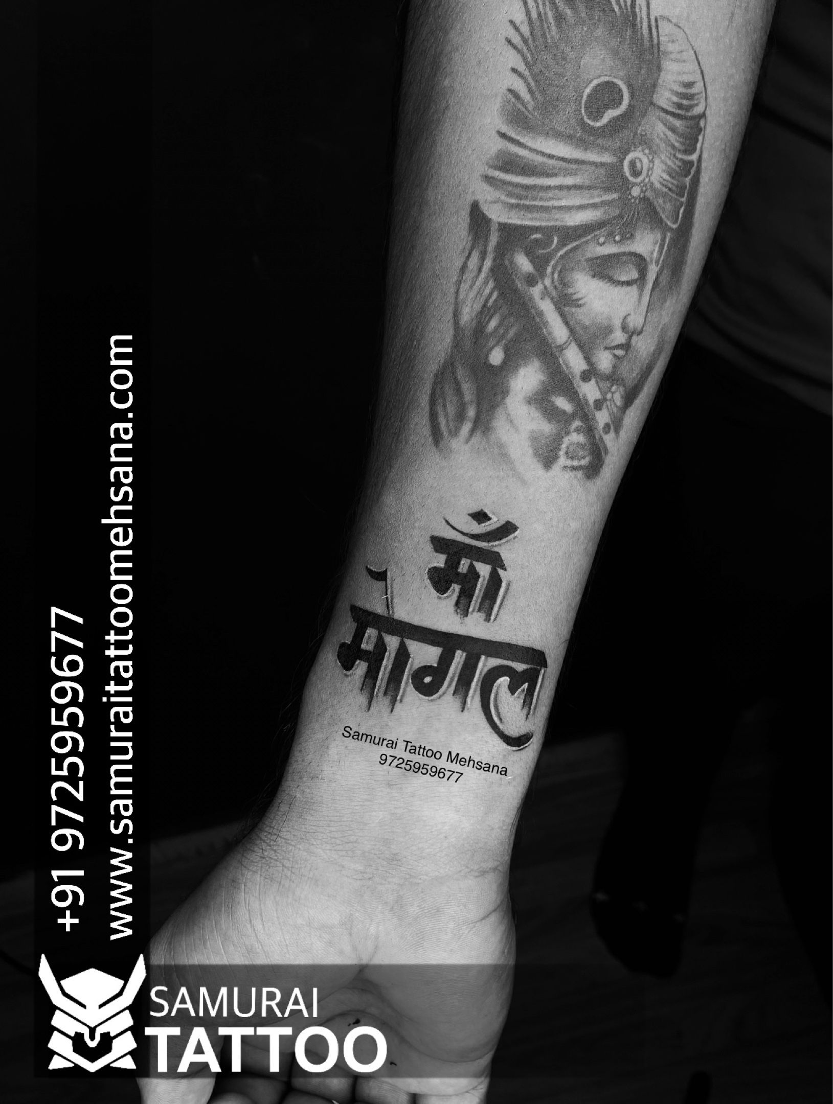 Tattoo uploaded by Samurai Tattoo mehsana  Band tattoo Band tattoo design  Band tattoo ideas mogal maa tattoo Maa Mogal tattoo Mogal mataji nu  tattoo  Tattoodo