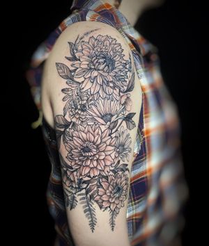 Floral tattoos >>>