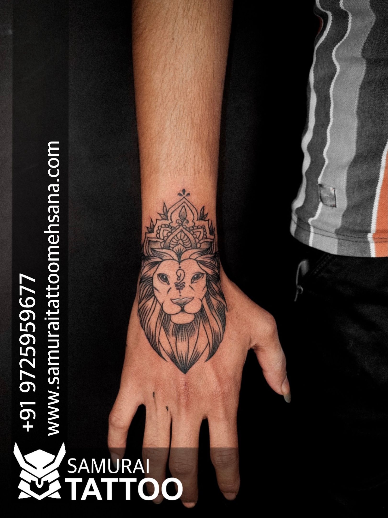 3sheets Lion Pattern Tattoo Sticker | SHEIN USA