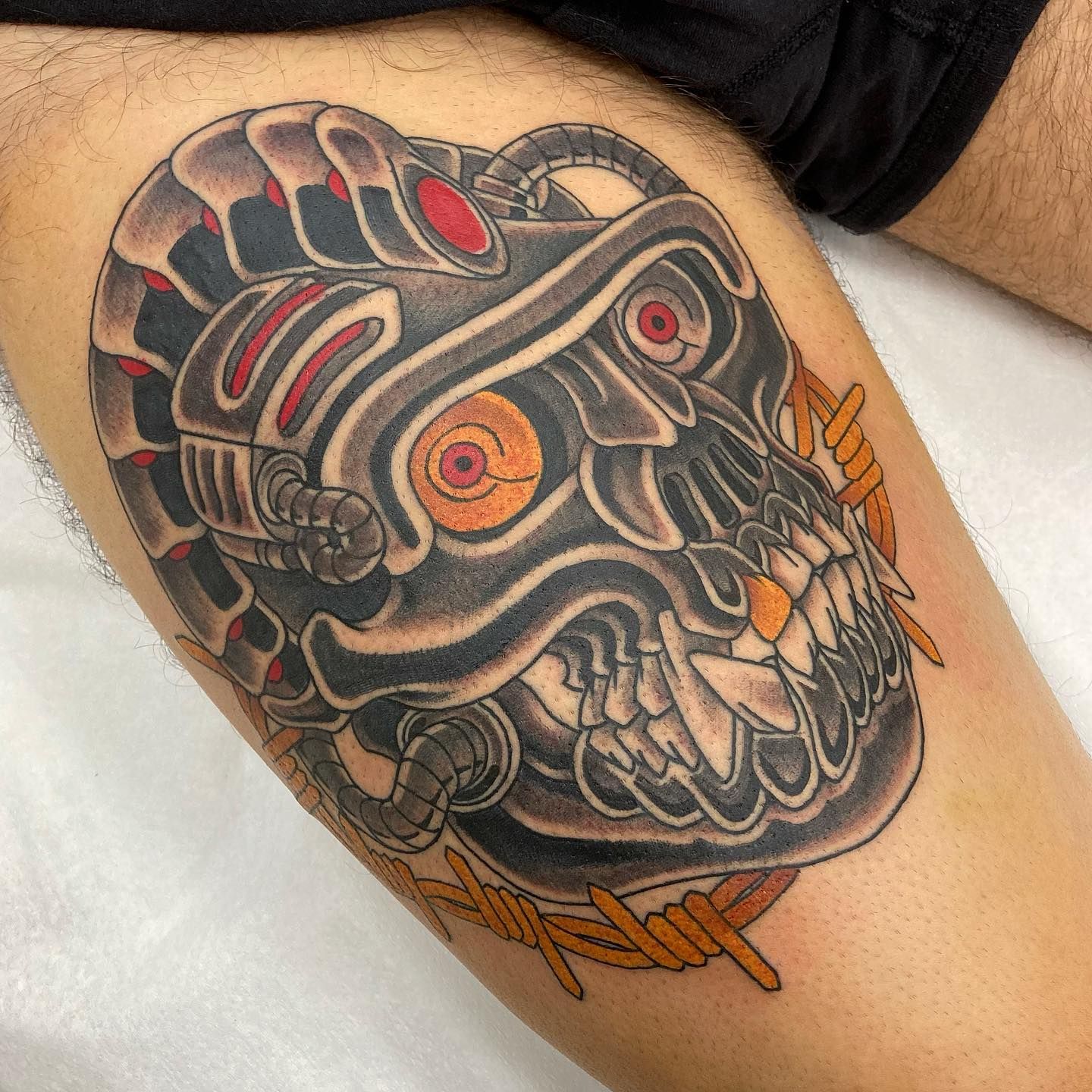 Skull with Crown Tattoo by Gorilla: TattooNOW