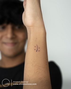 Small Tattoo done by Anvesh Gajengi at Circle Tattoo