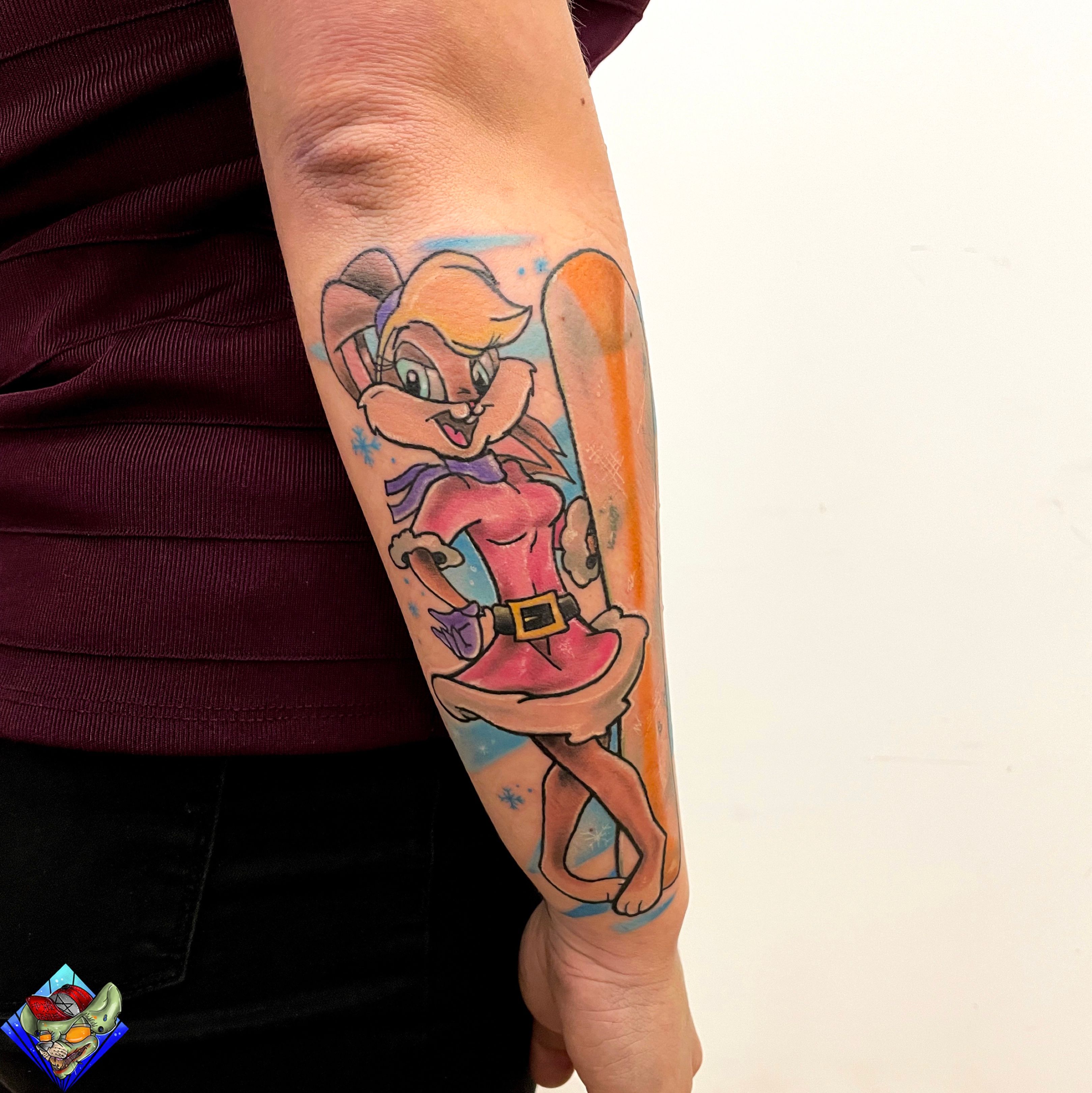 6 Beautiful Lola Bunny Tattoo Designs That Will Bring Back Good Memories   Tattoogridnet