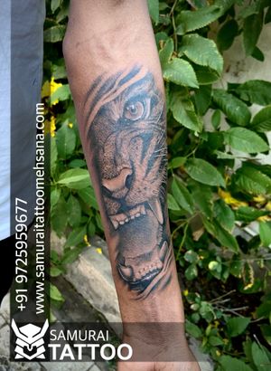 Lion tattoo |Half sleeve tattoo |lion tattoo design |tattoo for boys 