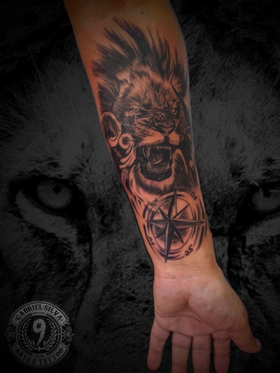 Mirage Tattoos  A lion tattoo symbolizes power courage loyalty and  authority among other characteristics Lion Tattoo Design Done by Mirage  Tattoos in Dwarka Delhi India Tattoo idea for first Timers Stay