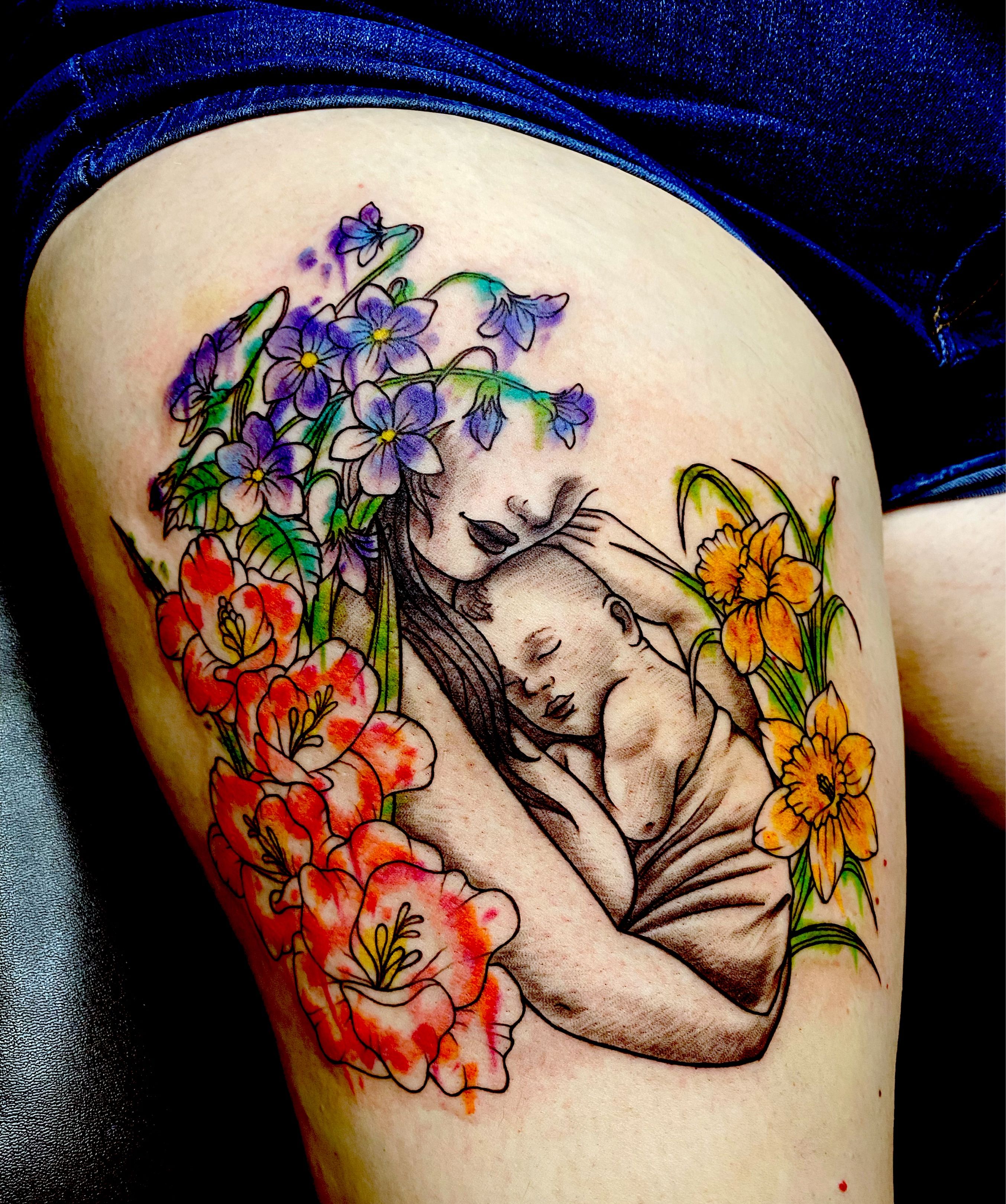 Vanity Tattoo - Loved doing this motherhood tattoo today!... | Facebook